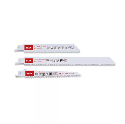 FLEX Säbelsägeblatt-Sortiment Kunststoff Holz Metall (462179)