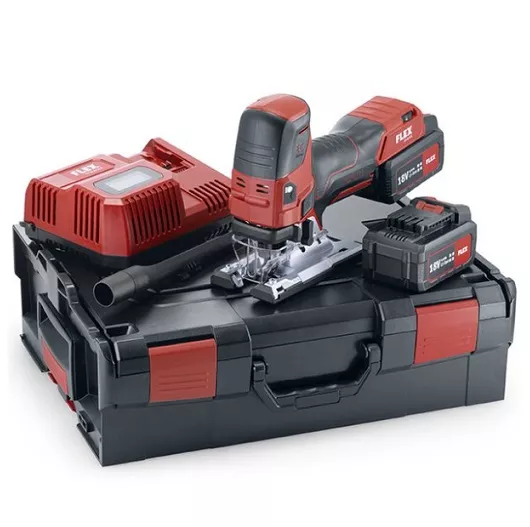 FLEX Akku-Stichsäge JS 18.0-EC/5.0 Set (489778)