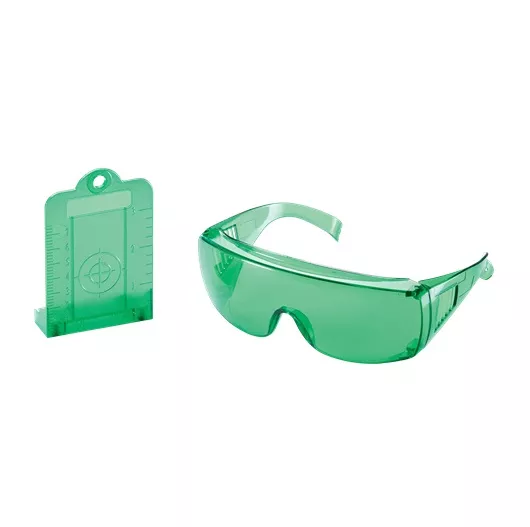 FLEX Laser Zieltafel und Sichtbrille grün (500763)