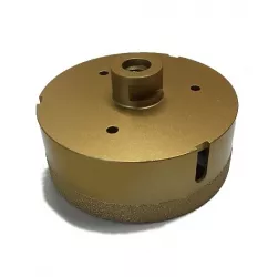 Bohrkrone M14 für Winkelschleifer Feinsteinzeug Premium 125-150mm