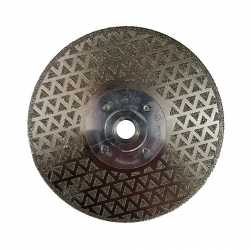 Diamanttrennscheibe mit Flansch GFK CFK Marmor Granit 125-230mm