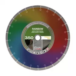 DIEWE Diamanttrennscheibe Rainbow Feinsteinzeug Marmor Premium 250-400mm