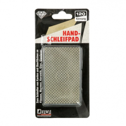 DIEWE Diamant-Handschleifpad Naturstein Feinsteinzeug 95x55mm K60-400