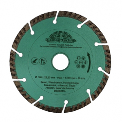 Diamanttrennscheibe Mauernutfräse Universal Profi 140mm