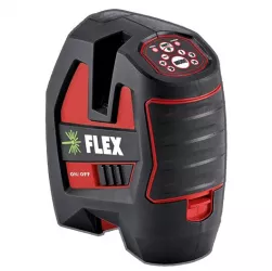 FLEX Selbstnivellierender Kreuzlinien-Laser mit Empfängermodus ALC 3/1-G/R (509841)