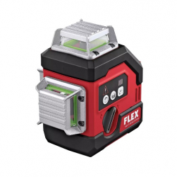 FLEX 360° Kreuzlinien-Laser mit Empfängermodus ALC 3/360-G/R 12 Set (532278)